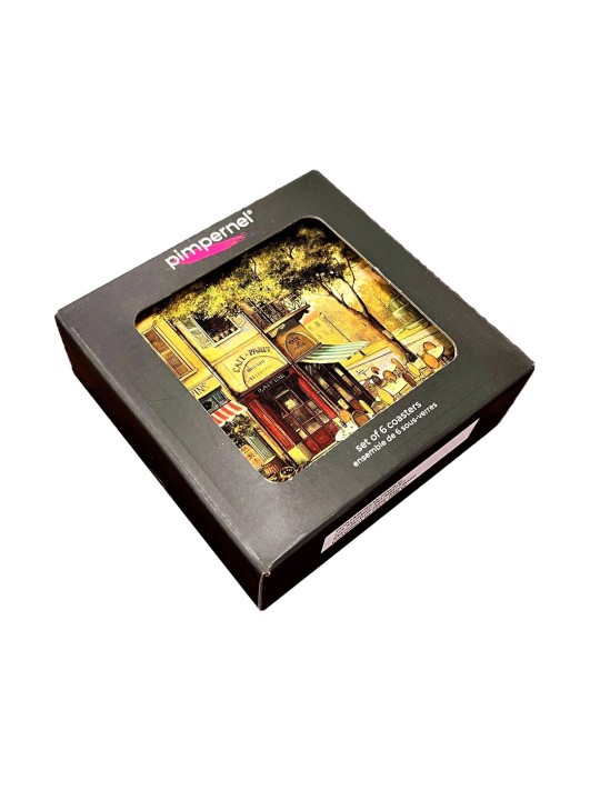 Pimpernel Parisian Scenes подставки, набор 6 шт.