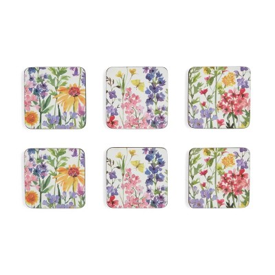 Pimpernel Wildflowers lasinaluset, 6 kpl setti