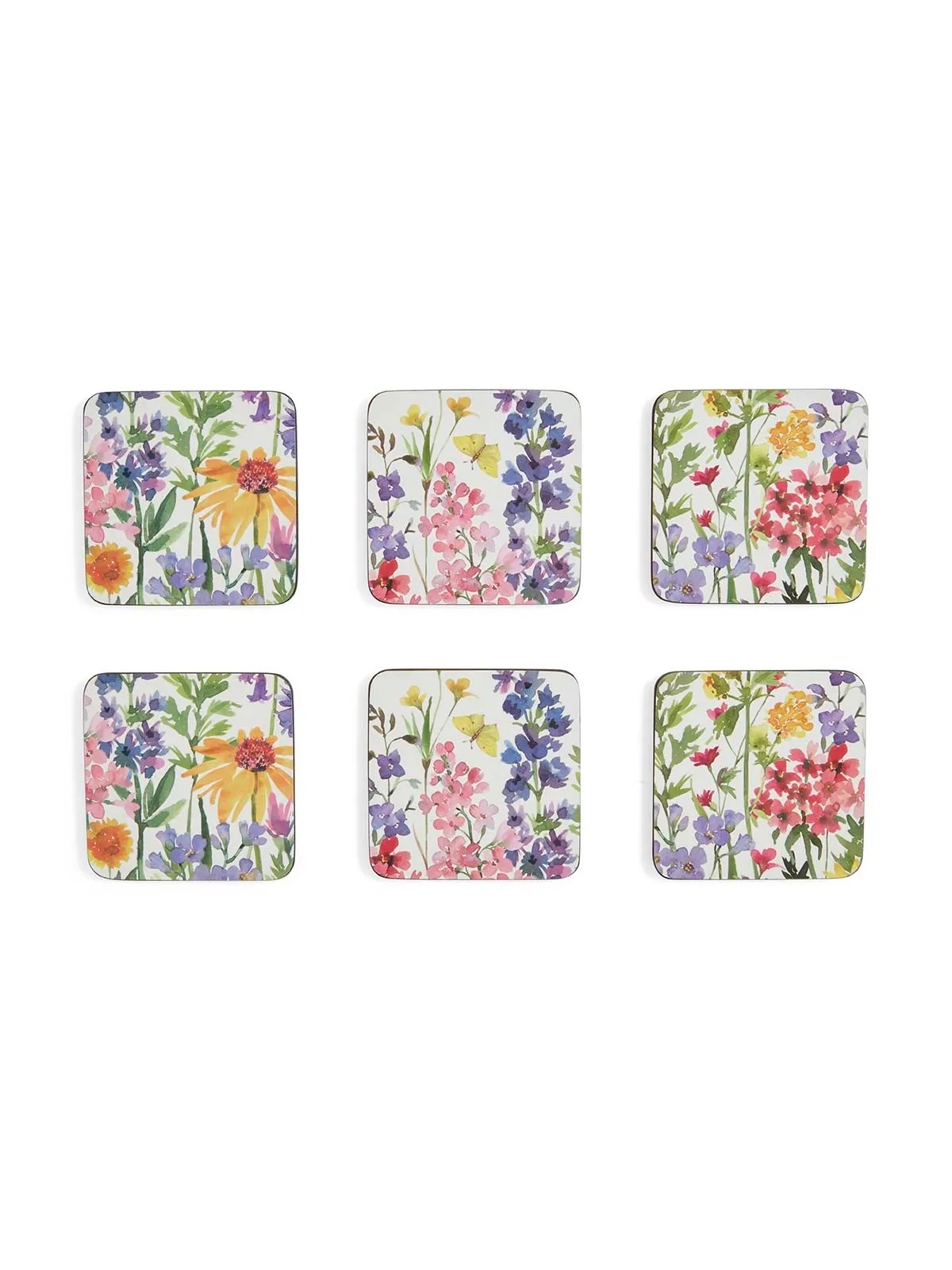 Pimpernel Wildflowers lasinaluset, 6 kpl setti