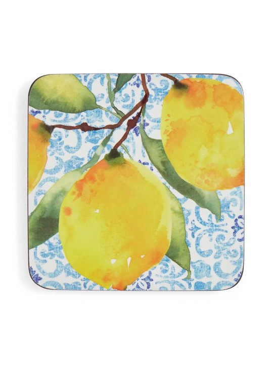 Pimpernel Amalfi Lemons подставки, набор 6 шт.