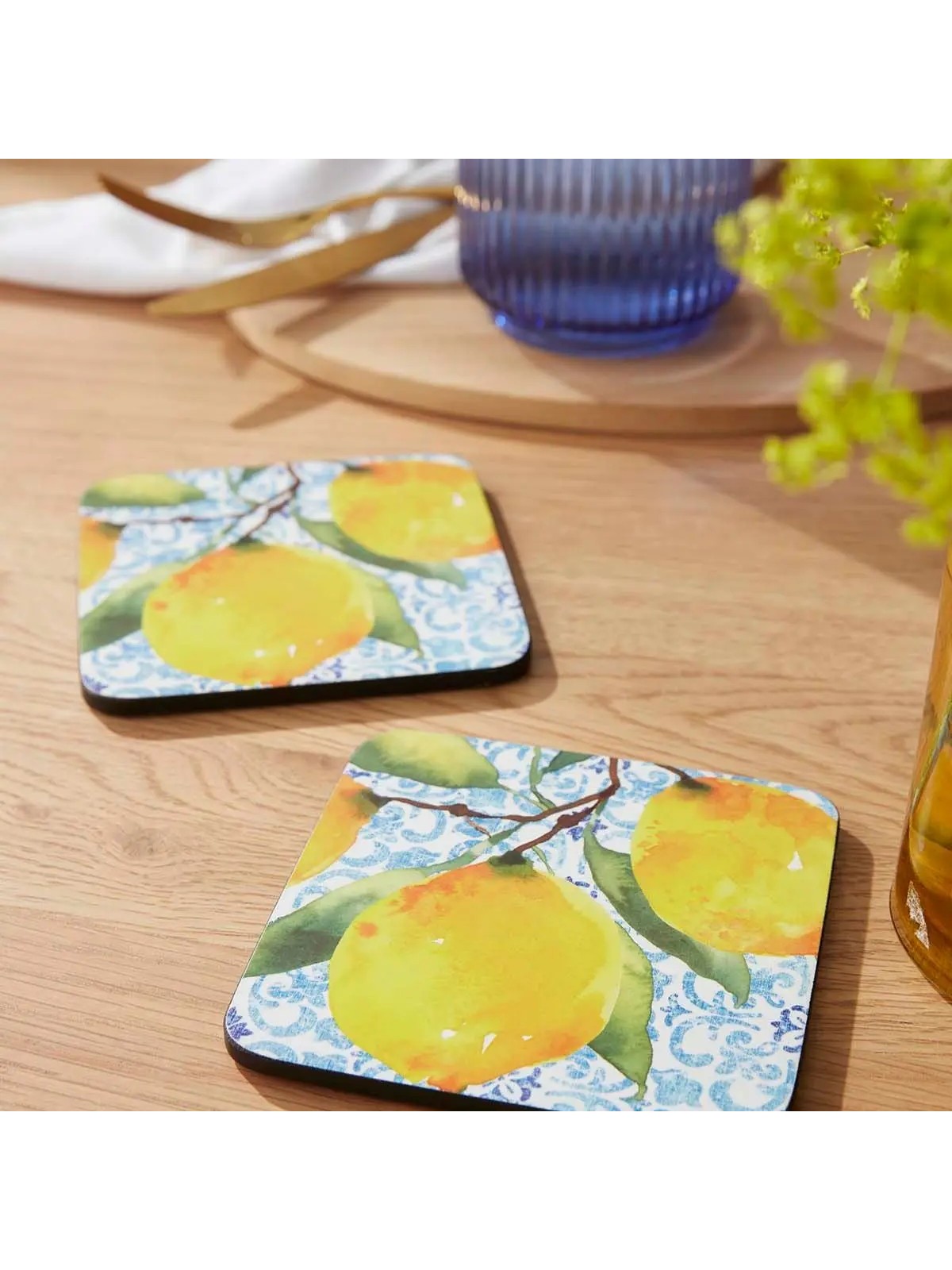 Pimpernel Amalfi Lemons подставки, набор 6 шт.