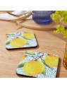 Pimpernel Amalfi Lemons подставки, набор 6 шт.