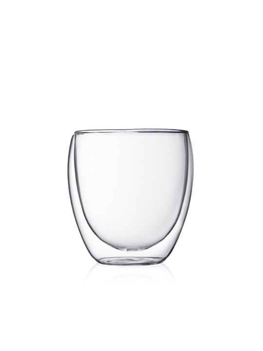 Bodum Pavina double wall glass, 0.25 l (set of 2)