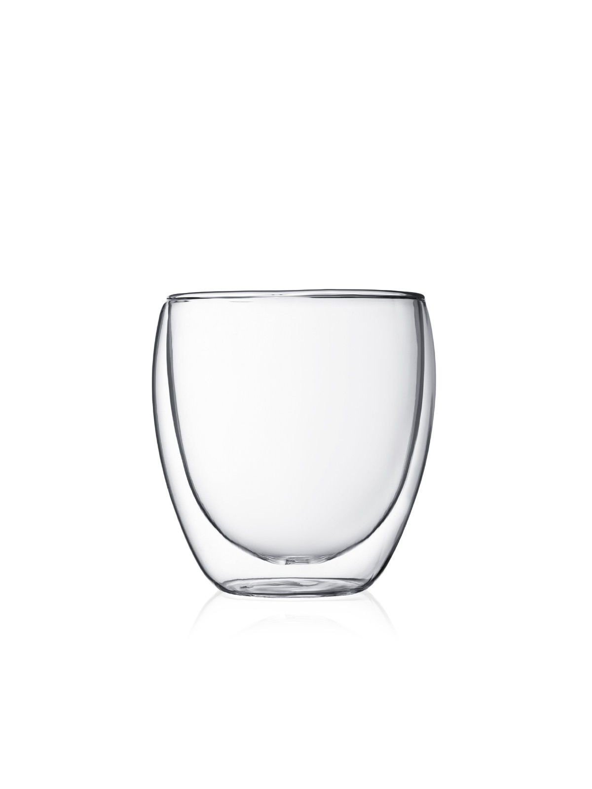 Bodum Pavina double wall glass, 0.25 l (set of 2)