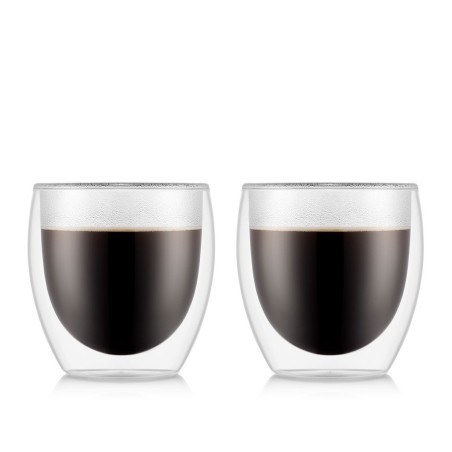 Bodum Pavina double wall glass, 0.25 l (set of 2)