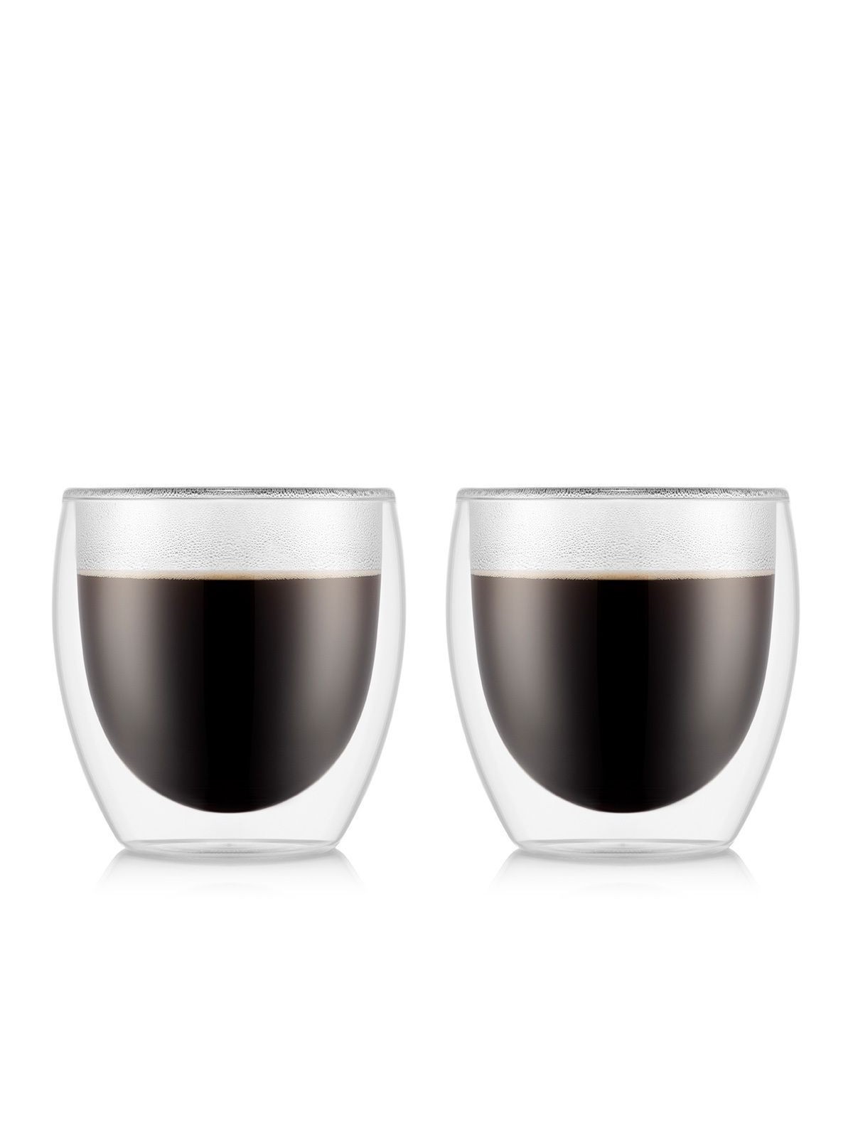 Bodum Pavina dvigubų sienelių stiklinė, 0,25 l (2 vnt.)