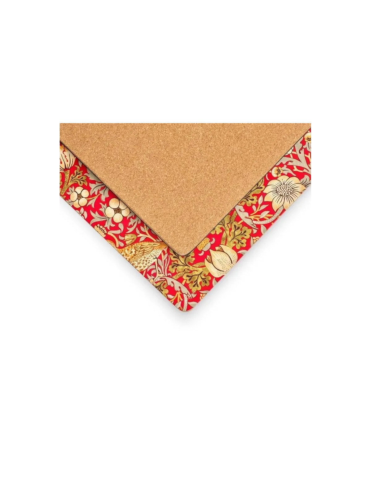 Morris & Co. Strawberry Thief Placemats Red Set of 4