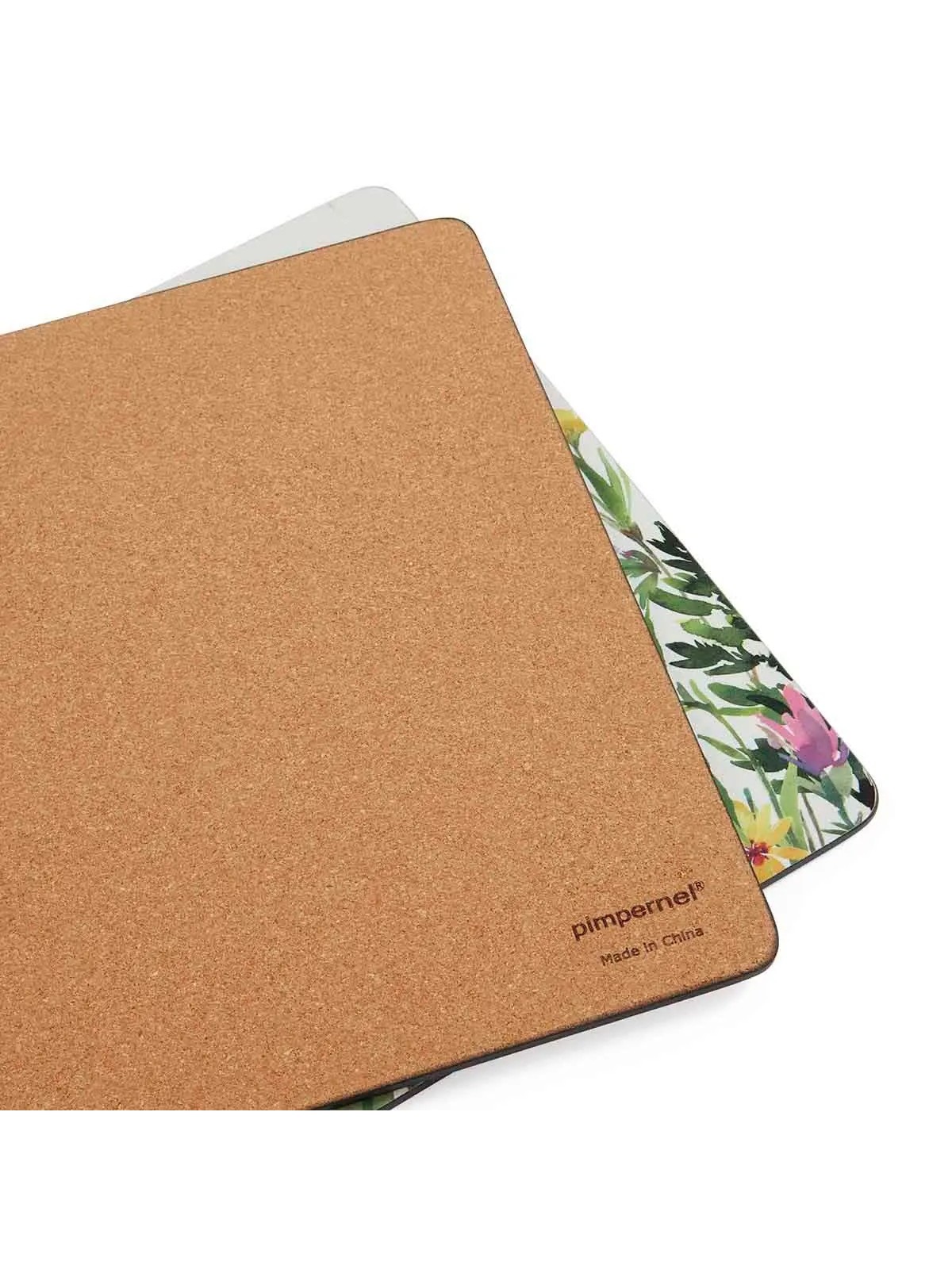 Pimpernel Wildflowers Set of 4 Large Placemats