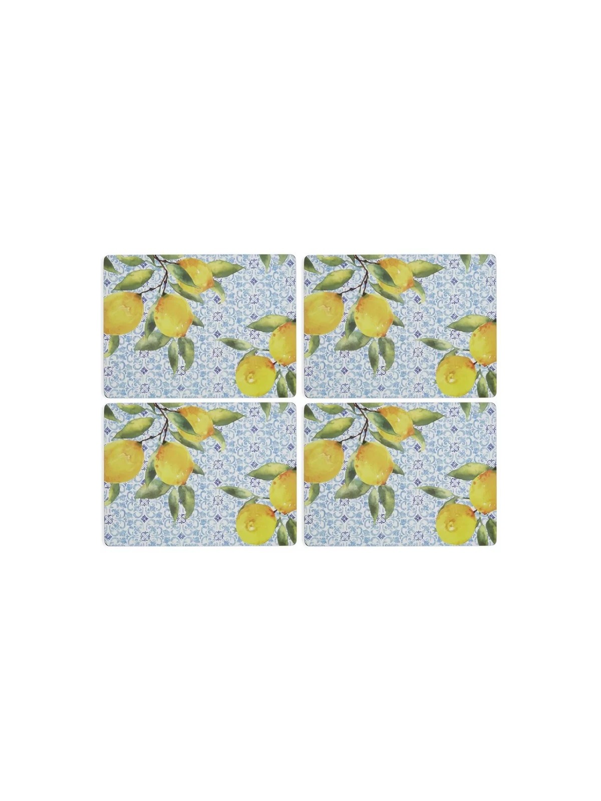 Pimpernel Amalfi Lemons pöytätabletit, setti 4 kpl