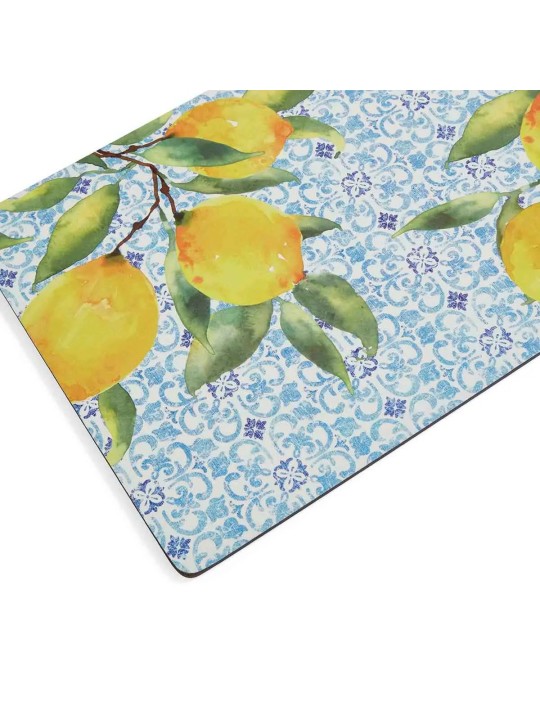 Pimpernel Amalfi Lemons Set of 4 Large Placemats