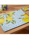 Pimpernel Amalfi Lemons Set of 4 Large Placemats