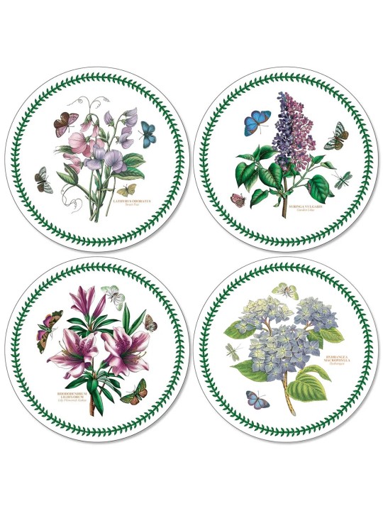 Pimpernel Botanic Garden Set of 4 Round Placemats