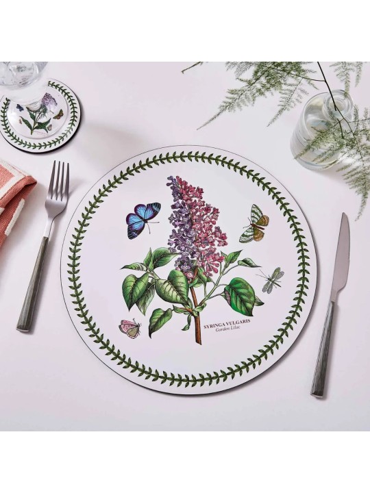 Pimpernel Botanic Garden Set of 4 Round Placemats