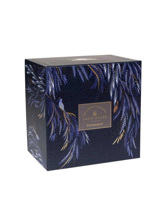Portmeirion Sara Miller Anniversary Teapot, Feather Tail