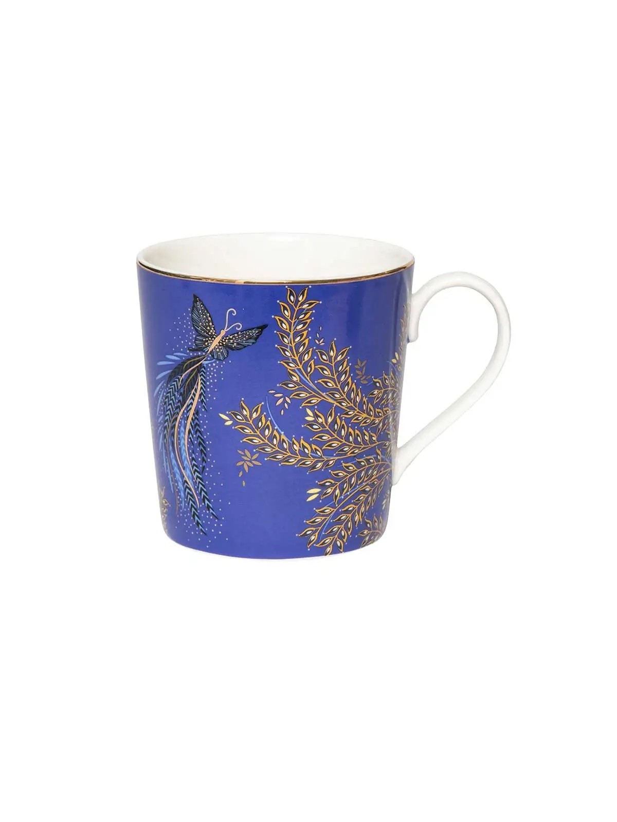 Portmeirion Sara Miller Anniversary Mug, Butterfly Trails