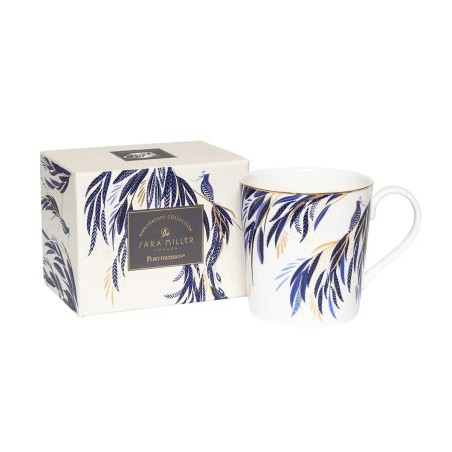 Portmeirion Sara Miller Feather Tail Anniversary puodelis