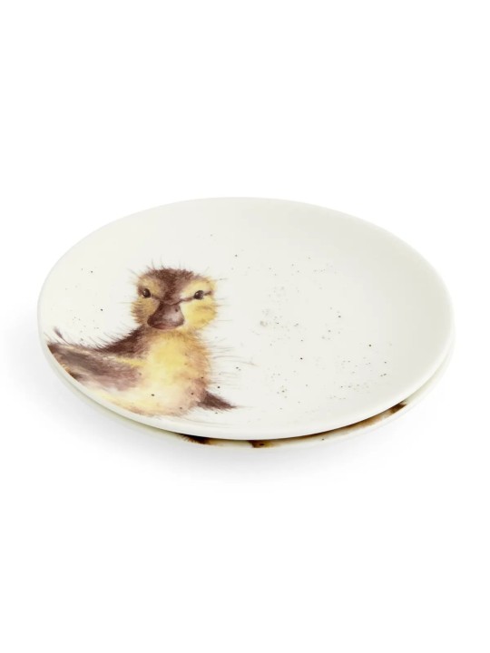 Wrendale Designs Bunny & Duckling koogitaldrikud, 2 tk
