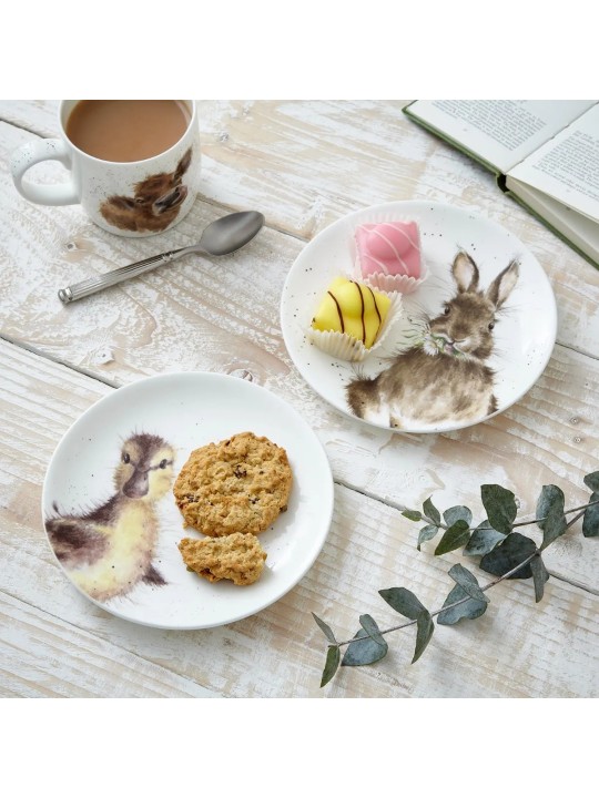 Wrendale Designs Bunny & Duckling koogitaldrikud, 2 tk