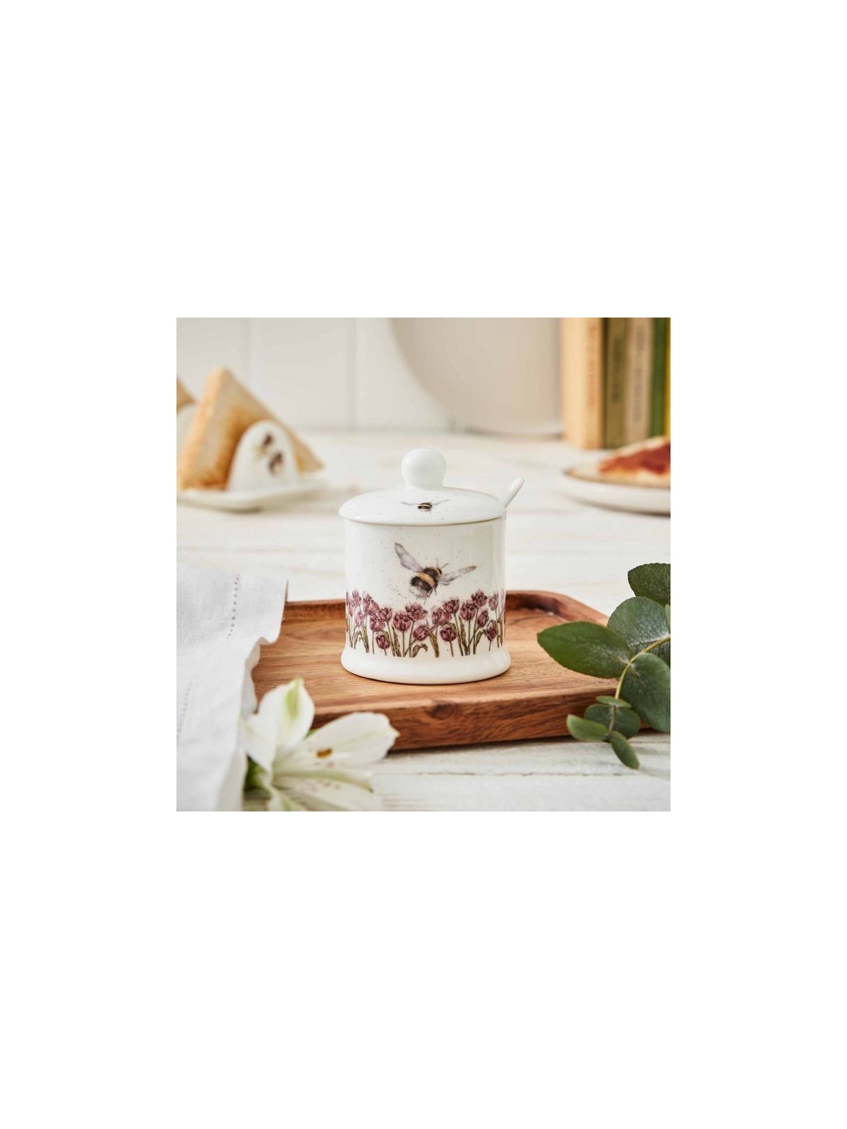 Wrendale Designs Flight of the Bumblebee Storage Jar with Spoon