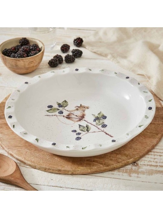 Wrendale Designs Brambles Pie Dish