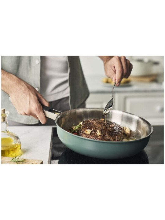 Zwilling Pure Stainless Steel Frying Pan 28 cm, Green