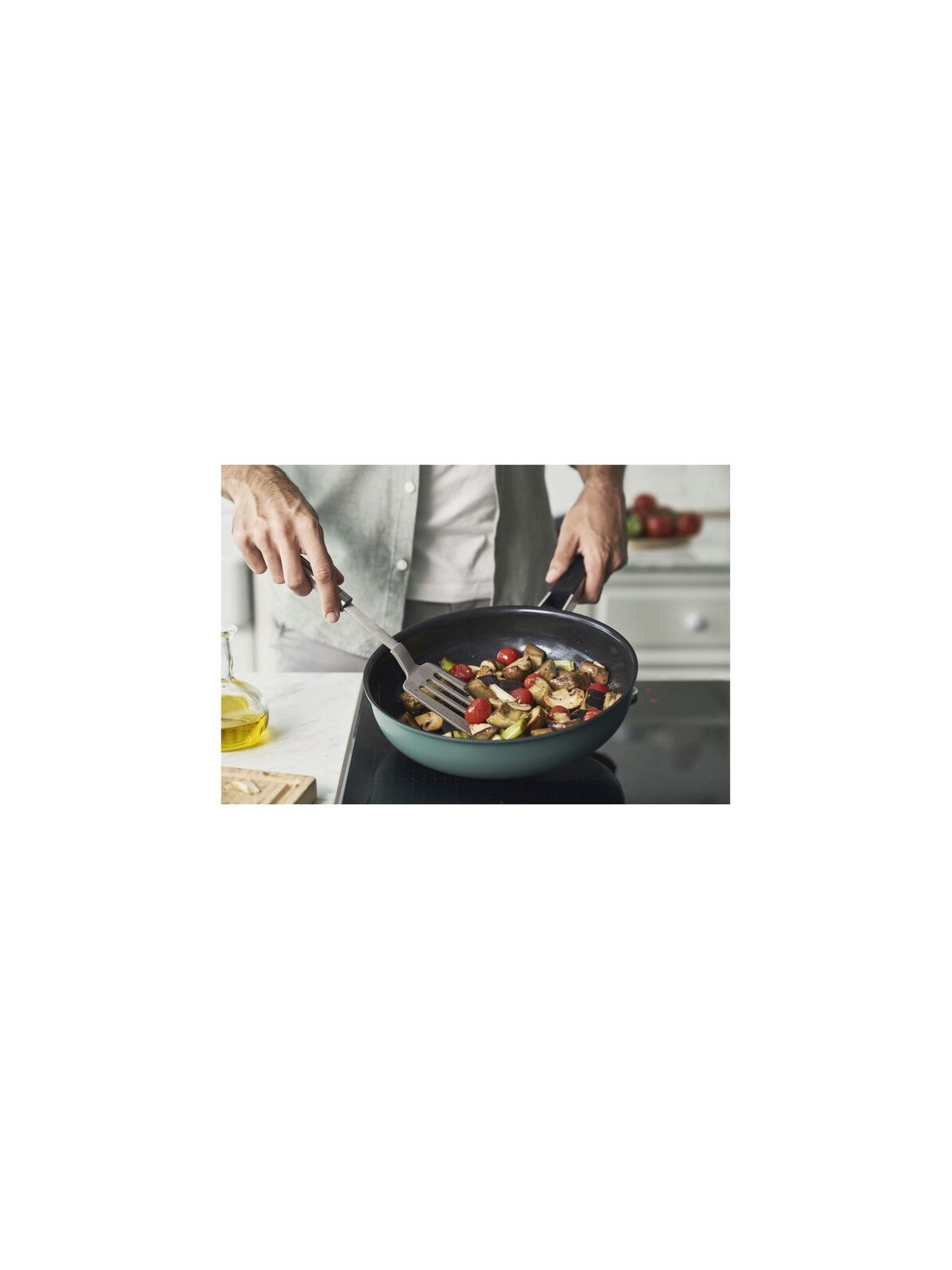 Zwilling Pure keraamilise kattega praepann, roheline