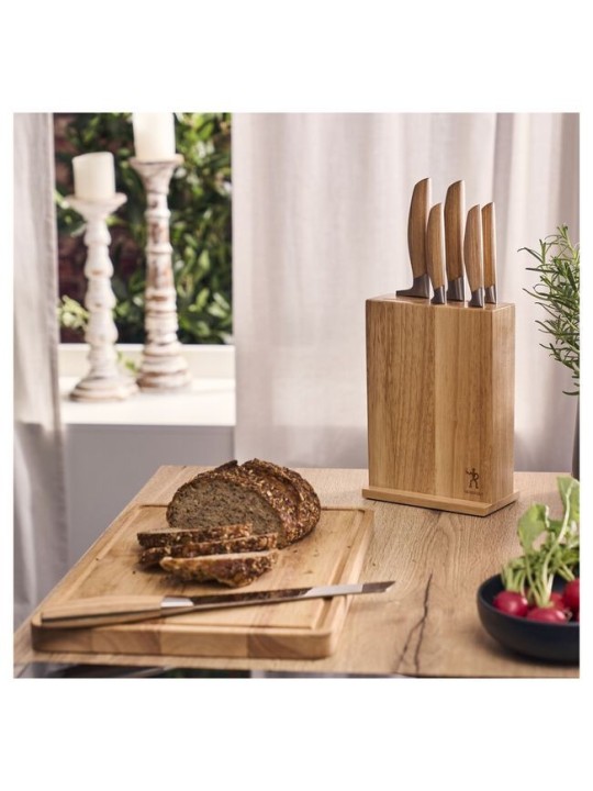 Henckels by Zwilling Pakka Набор ножей и блок, 7 предметов