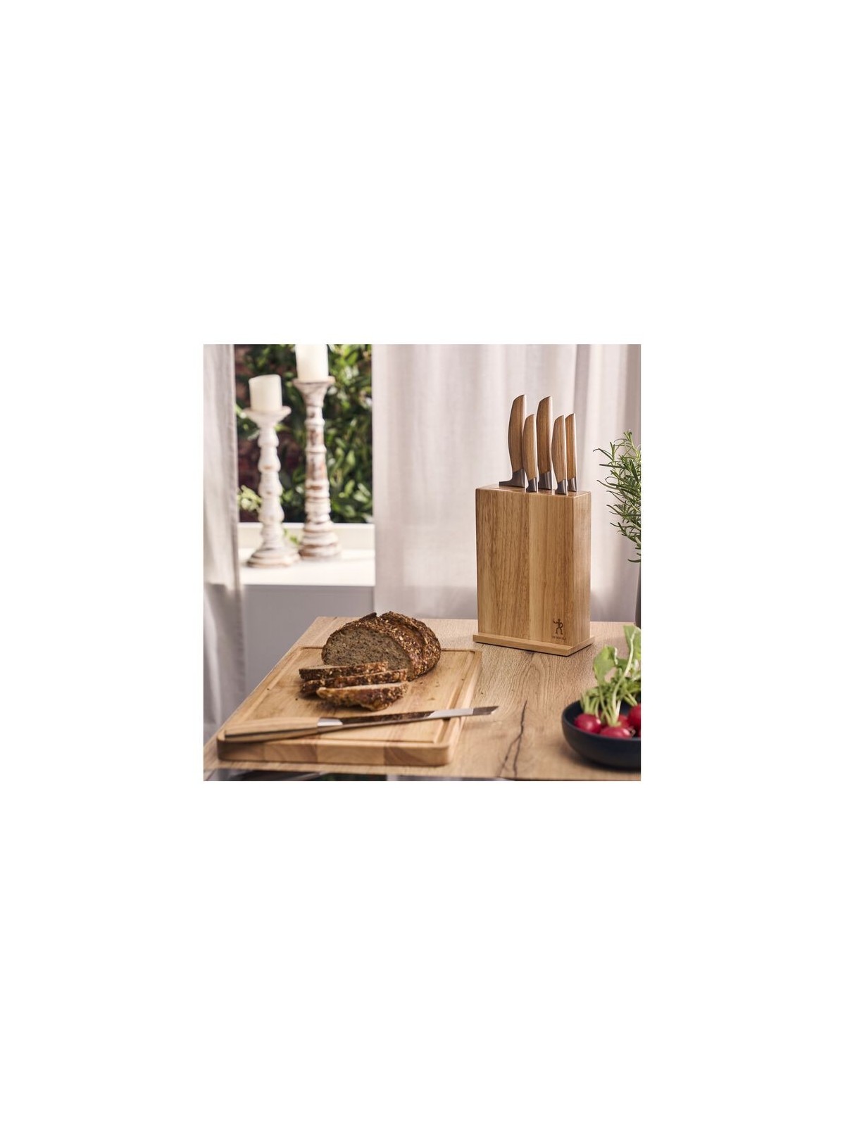 Henckels by Zwilling Pakka Набор ножей и блок, 7 предметов
