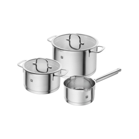 Zwilling TrueFlow puodų rinkinys iš nerūdijančio plieno