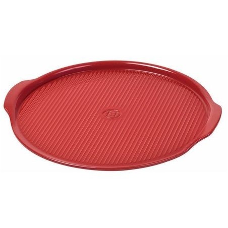 Emile Henry Ridged Pizza Stone 37 cm