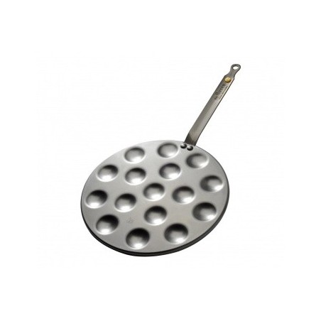 de Buyer Mineral B Poffertjes Pan & Mini-Blini Pan