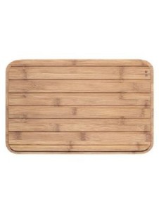 Bodum хлебница Bistro 37x13x24, пластик/бамбуковая крышка, черный, белый