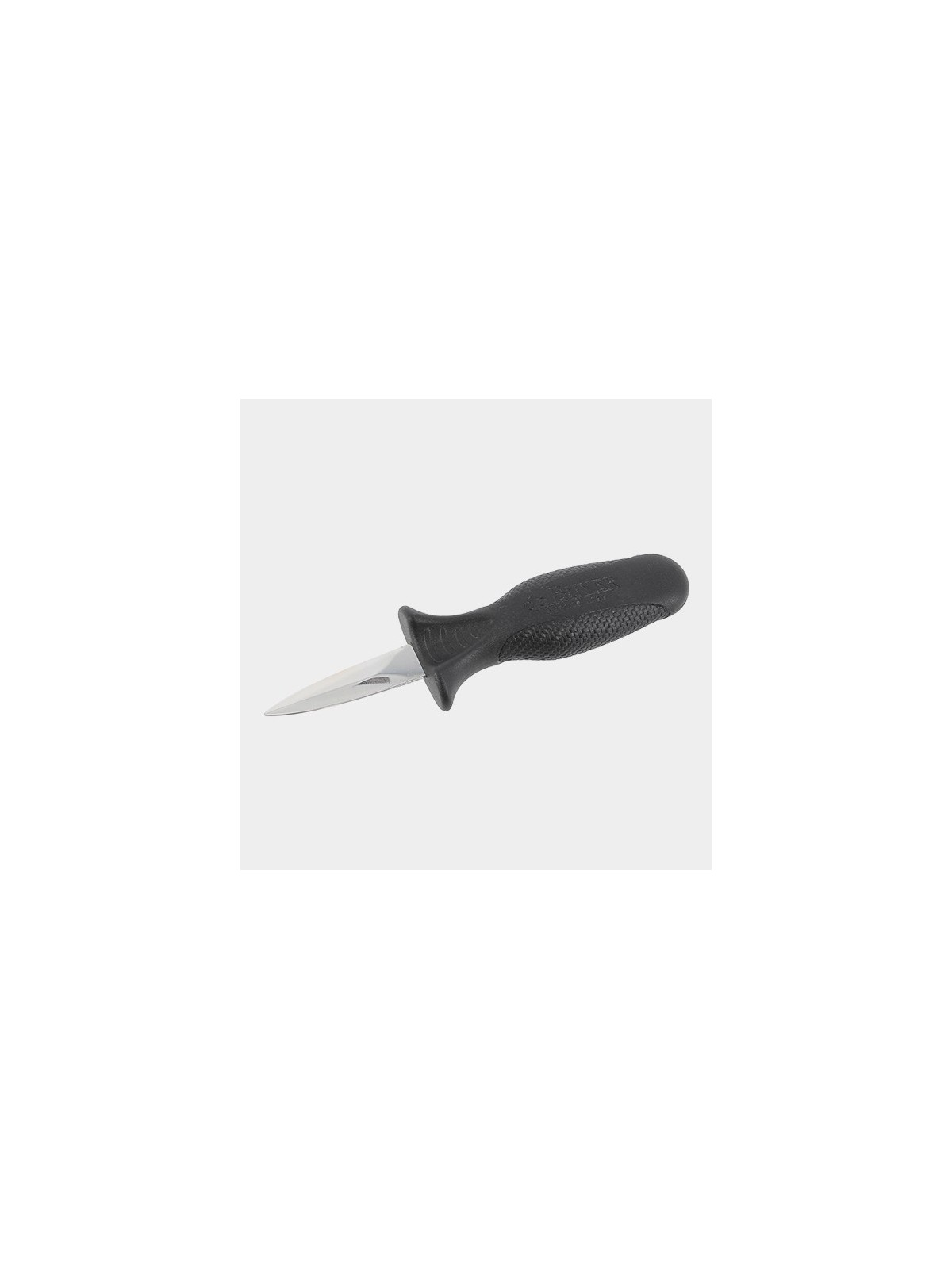 de Buyer Oyster Knife, Stainless Steel / Plastic Handle