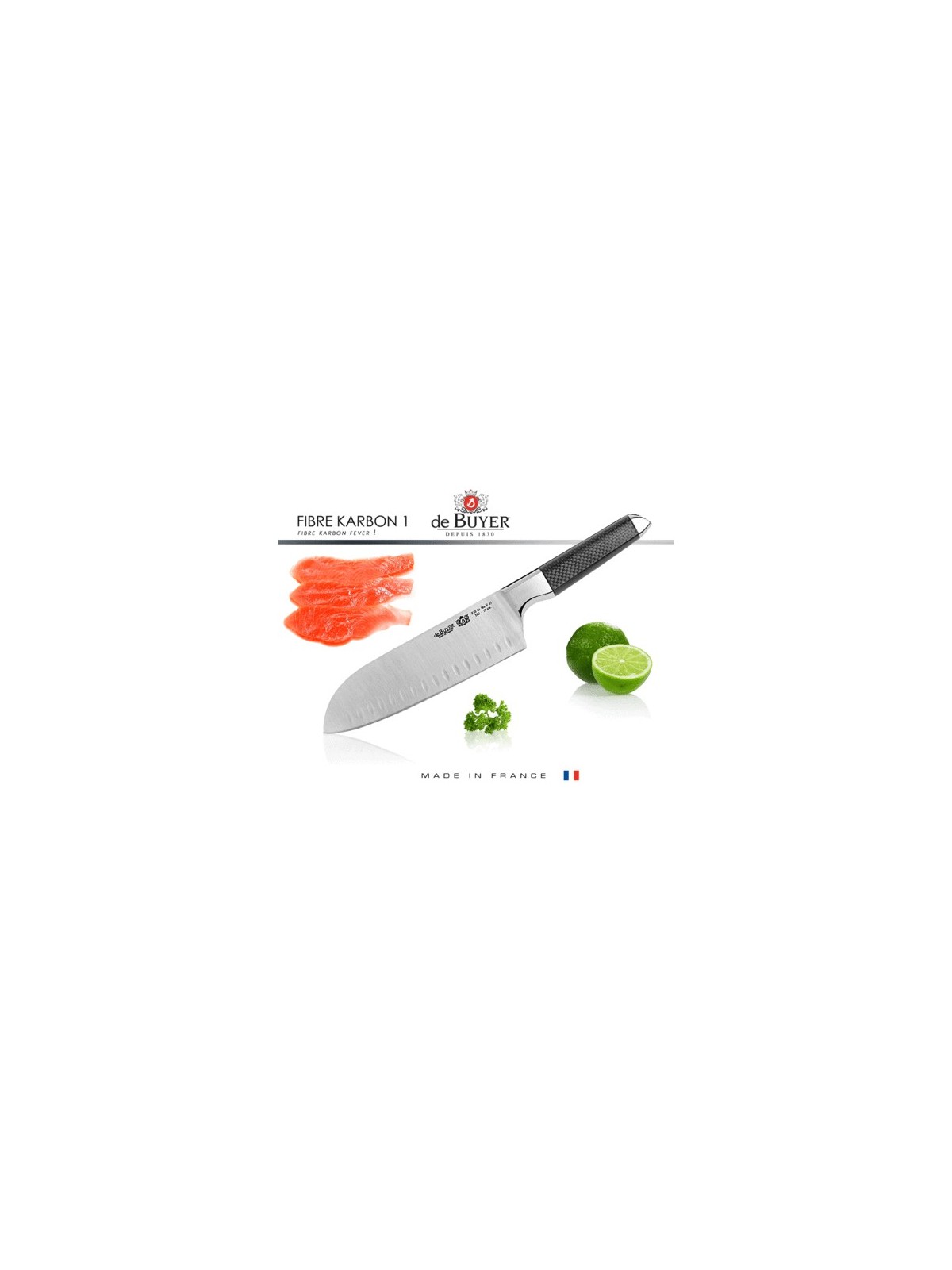 de Buyer santoku peilis FK2 17 cm