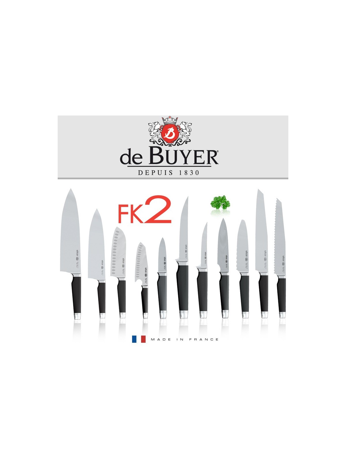 de Buyer virėjo peilis FK2 21 cm