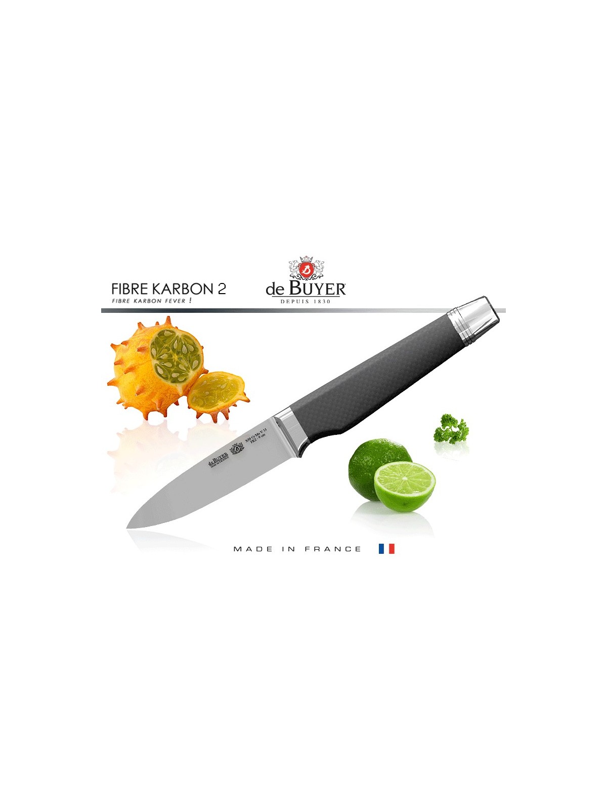 de Buyer Vegetable Knife FK2, 9 cm