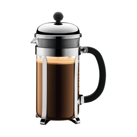 Bodum Chambord coffee maker, chrome