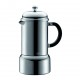 Bodum кофейник для эспрессо Chambord 0.35л, хромированный, индукция