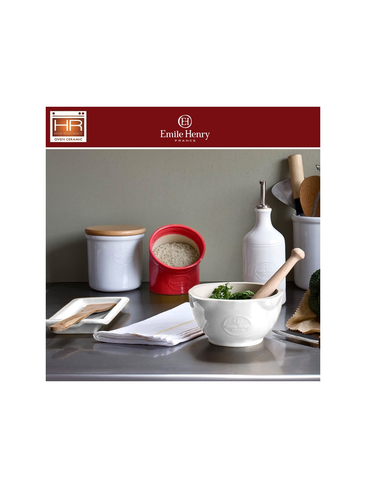 Emile Henry Salt Pig