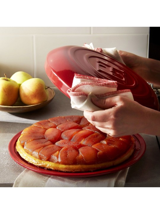 Tarte Tatin koogivorm, granaatõuna punane