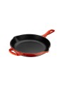 Ruutjas grillpann malm 26cm, punane