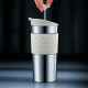 Bodum Coffee maker Travel Press lid 0.35l, Vacuum, Stainless steel