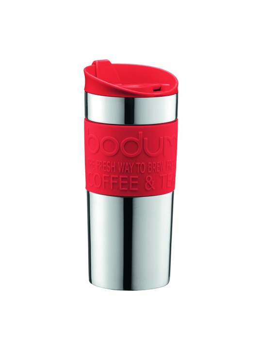 Bodum Travel Mug 0.35l, double wall, steinless steel