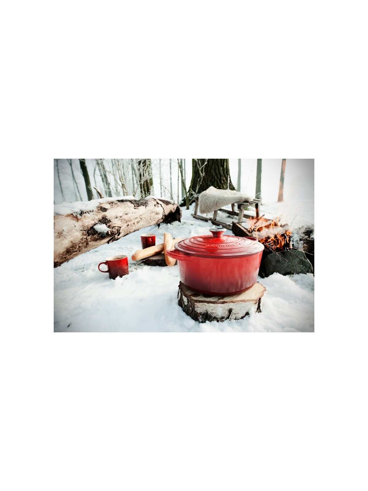 Le Creuse кастрюля чугунная 28 cm/6,7 л 