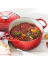 Le Creuset čuguna katls 30 cm/8,1 l, sarkans