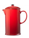 Le Creuset Stoneware Coffee Press 0.8l, with metal press