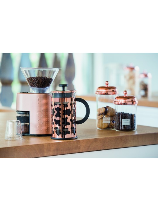 Bodum стеклянная банка для хранения Classic, крышка (бронзовый),разные размеры