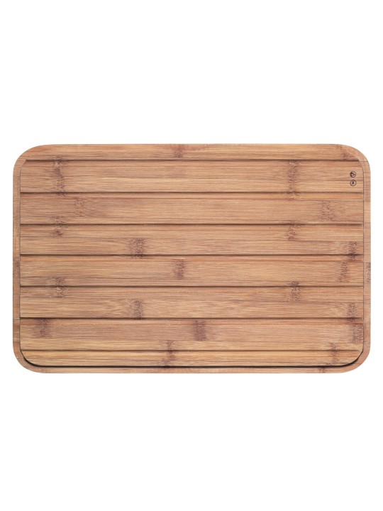 Bodum leivakast väike Bistro 30x10x20cm, plastik/ bambuskaas, must, valge