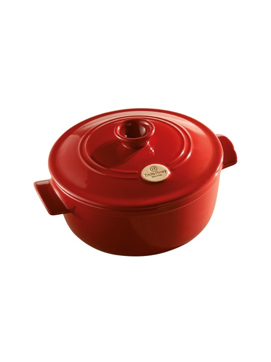 ümar ahjupott   30 cm/7L, granaatõuna   punane