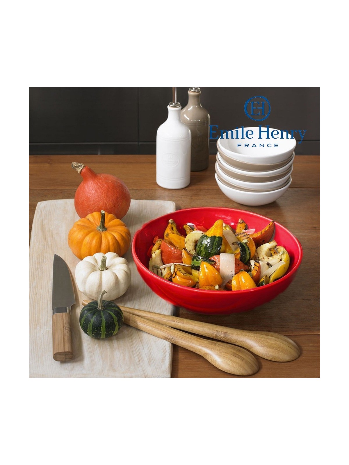 Emile Henry Individual Salad Bowl 15,5 cm/0,35 l